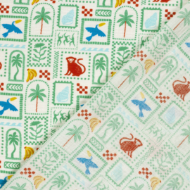 Double Gauze - Summer Vibes   - Off White