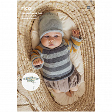 Rico Design | Baby Dream Uni - a luxury touch  | Grijs 005