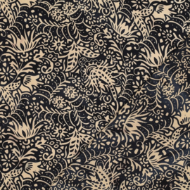 Verhees Katoen - Handcrafted Batik Cotton - Navy