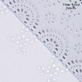 Fibremood  39  - Cotton Embroidery  - Light Blue   - Storm