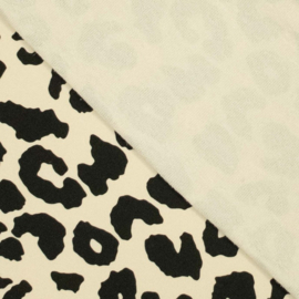 Heavy Jogging - Organic - Leopard Big - Ilja - Ecru Black