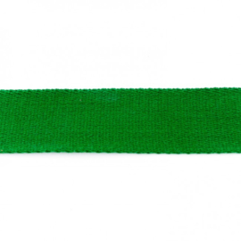 Tassenband Katoen | Grasgroen | 4cm breed