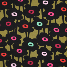 Nerida Hansen - Soft Sweat  - Daisy Chain - Moss Green
