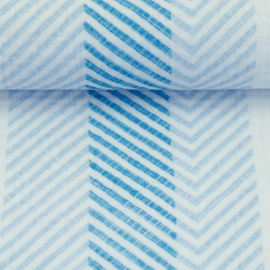 Swafing - Double Gauze - Stripes - Blue