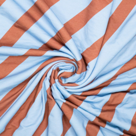 Jogging - Stripes  - Mies &Moos - Blue Terra
