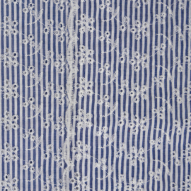 Swafing - Broderie - Luna - Navy