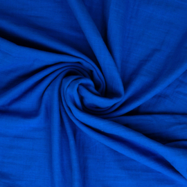 Swafing - Sorea - Double Slub Mousseline  - Cobalt blue 255