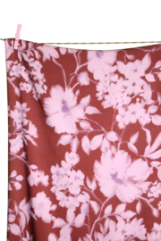 Atelier Jupe - Viscose - Flowers - Lilac Wine
