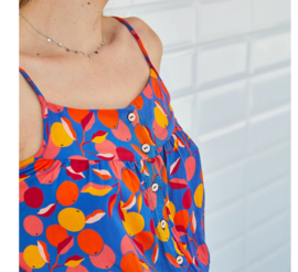 Ikatee Pattern | Zanzibar - Dames - Top en Jurk - Maat 32 - 52