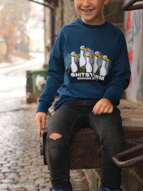 Swafing Tricot Paneel - Seagull Ole  by Thorsten Beger - Dark Blue