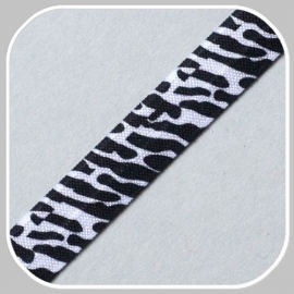 41949 elastisch biaisband zebra 15mm