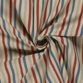 Canvas Linnenlook  - Stripes