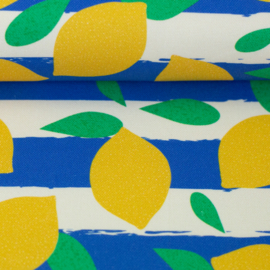 Swafing Katoen - Canvas Soepel   - Jumble & Zest by Bienvenido Colorido - Lemons