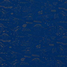 Swafing - Softshell - Reflecterend  - Dinosaur - Blue