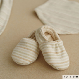 Katia - Purest Cotton Tricot   -  Stripes  - Organic