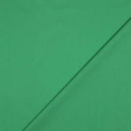 Verhees textiles - Poplin - katoen uni - Kelly Green 101