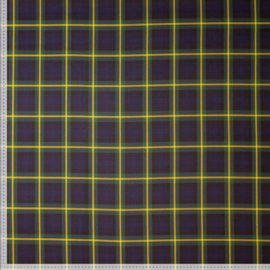 Ruit - Tartan - Darkblue - Yellow - Green