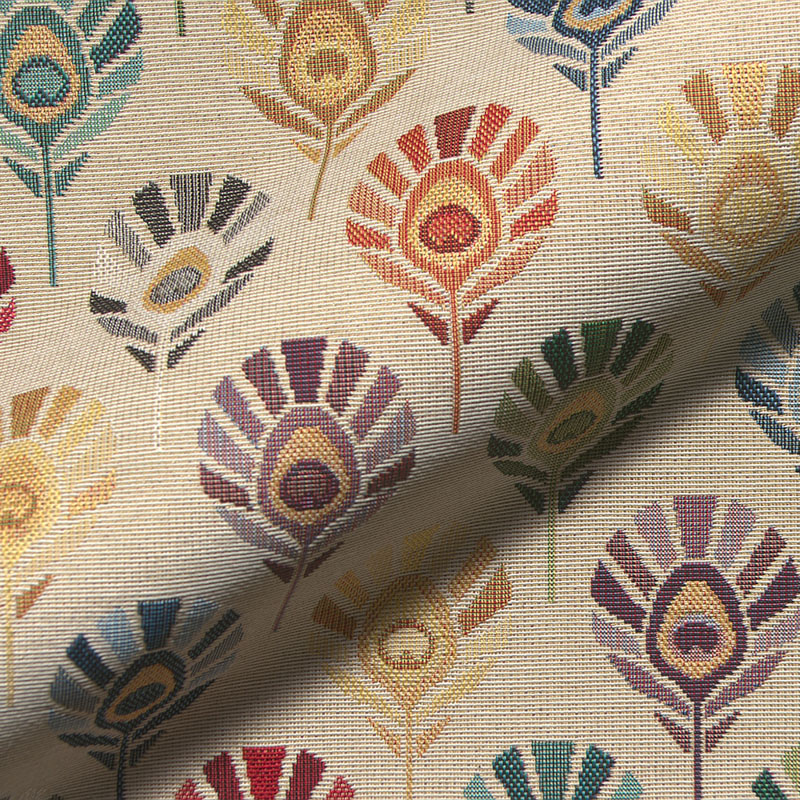 Decostof | Gobelin | Peacock butterfly Chique - Blue