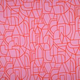 Nerida Hansen - Cotton Voile - Town  - Pink