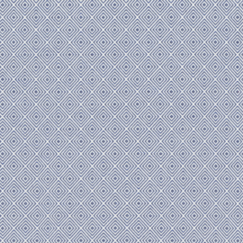 Dralon Jacquard - Diamond - Royal blue 470