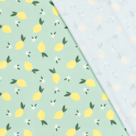 Swimwear Jersey   - UPF 50 - Lemons Mint
