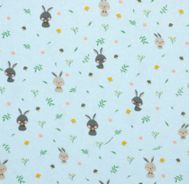 Flannel - Verhees Textiles - Bunny Blue