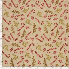 Canvas Linnenlook  - Christmas