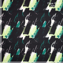 Fibremood - Katoen Denim - Brush Print