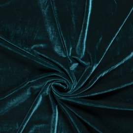 Velvet Stretch  | Teal 128