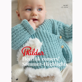 Phildar - nr. 237  -  Heerlijk Zomers  - Baby - Voorjaar Zomer 2024