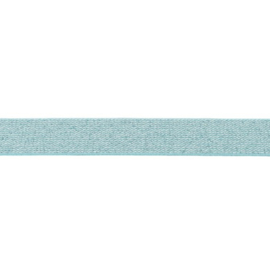 glitter elastiek | 25 mm | mintgroen