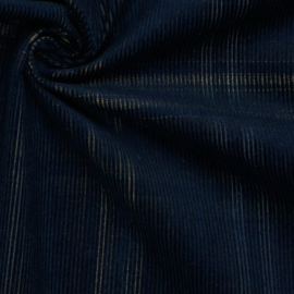 Corduroy - Yarn Dyed Check - Navy