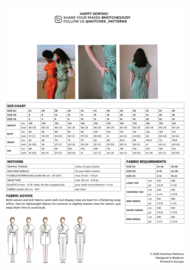 Notches - Judy Paper Pattern - Nl/Fr - Jurk Top Rok