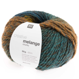 Rico Design - Creative - Melange Chunky - Cinnamon Azur 053