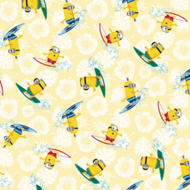 Katia Fabrics - Poplin Katoen - Minions Aloha