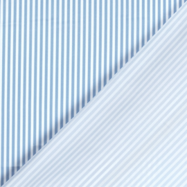 Swimpants Fabric  - Recycled  - Quick Dry  - Stripes   - Light Blue