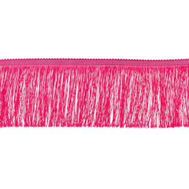 Franjeband  | 10 cm | Fuchsia  - 32870