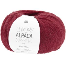 Rico Design - Luxury Alpaca Superfine Aran - Red 031