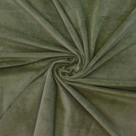 8W Bubble Wash Corduroy - Olive 724