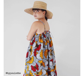 Ikatee Patterns - Lena  Top or Dress - 3-12 jaar  - Paper Sewing Pattern