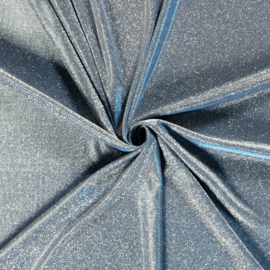 Lurex Stof - Ice Blue 003