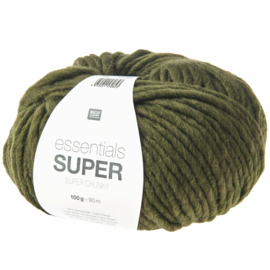 Rico Design - Essentials - Super Super Chunky - Olive 009