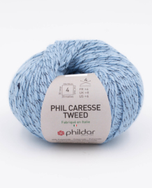 Phil Caresse Tweed - Denim