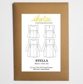 Ikatee Pattern | Stella | Blouse & Dress - Girl 3/12 yr