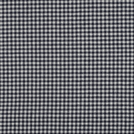 Verhees Katoen - Garengeverfd - Ruit S  - Flannel - Marine