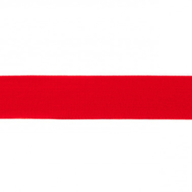 elastiek uni | 4 cm | rood
