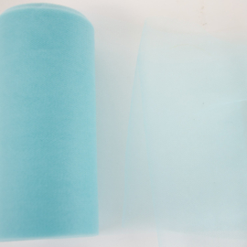 Katia Fabrics - Happy Tule - Rol 15 cm x 20 meter - Acqua 04