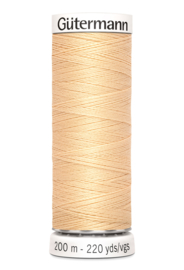 Gutermann garen 200 meter - Licht Zalm 006