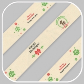 kerstband breedte 2cm  ☛ prijs per meter