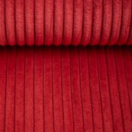 Swafing - Wanja - Brede ribcord - Bekledingstof . Upholstery - Red 338